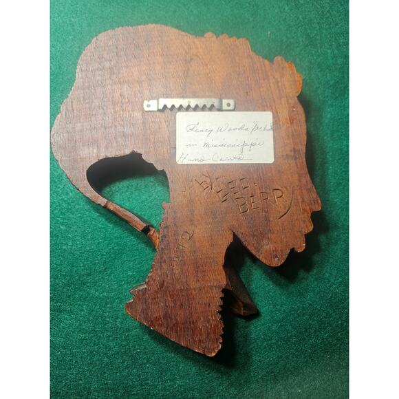 African hand carving by George Berry Sr. Signed - Picture 7 of 10